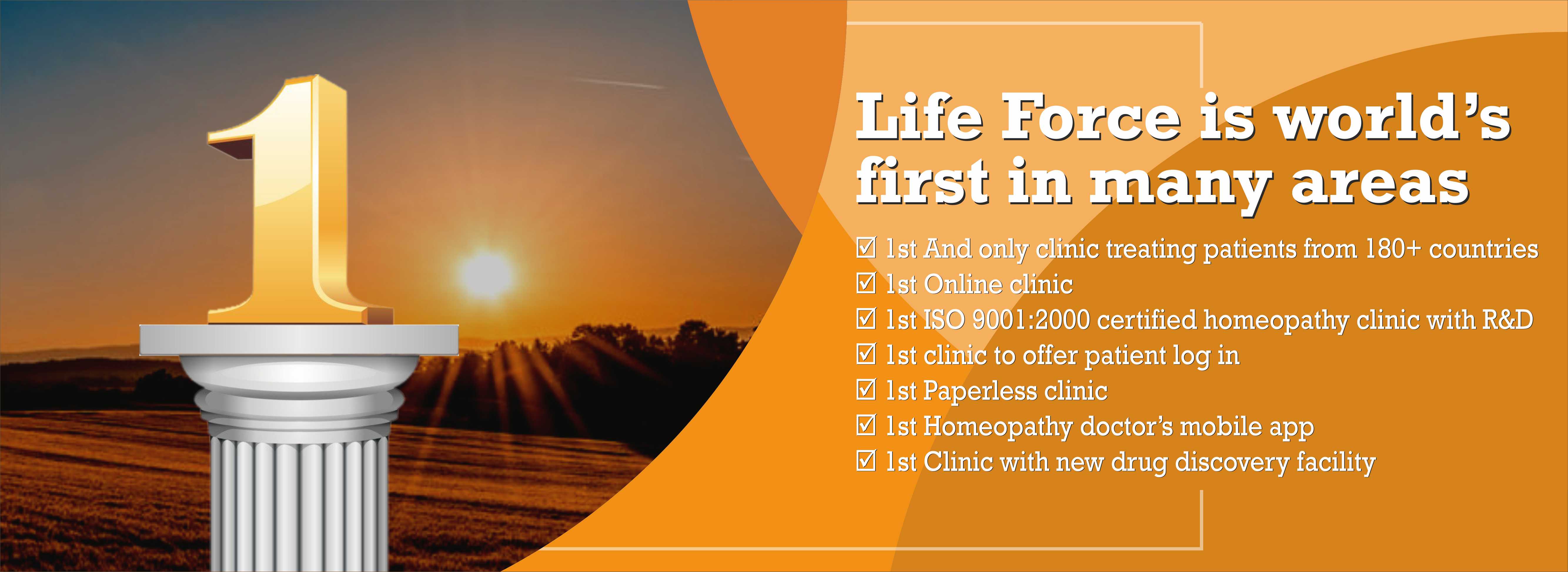 Life Force Homeopathy Worldclass expert Homeopathy Treatment Clinics